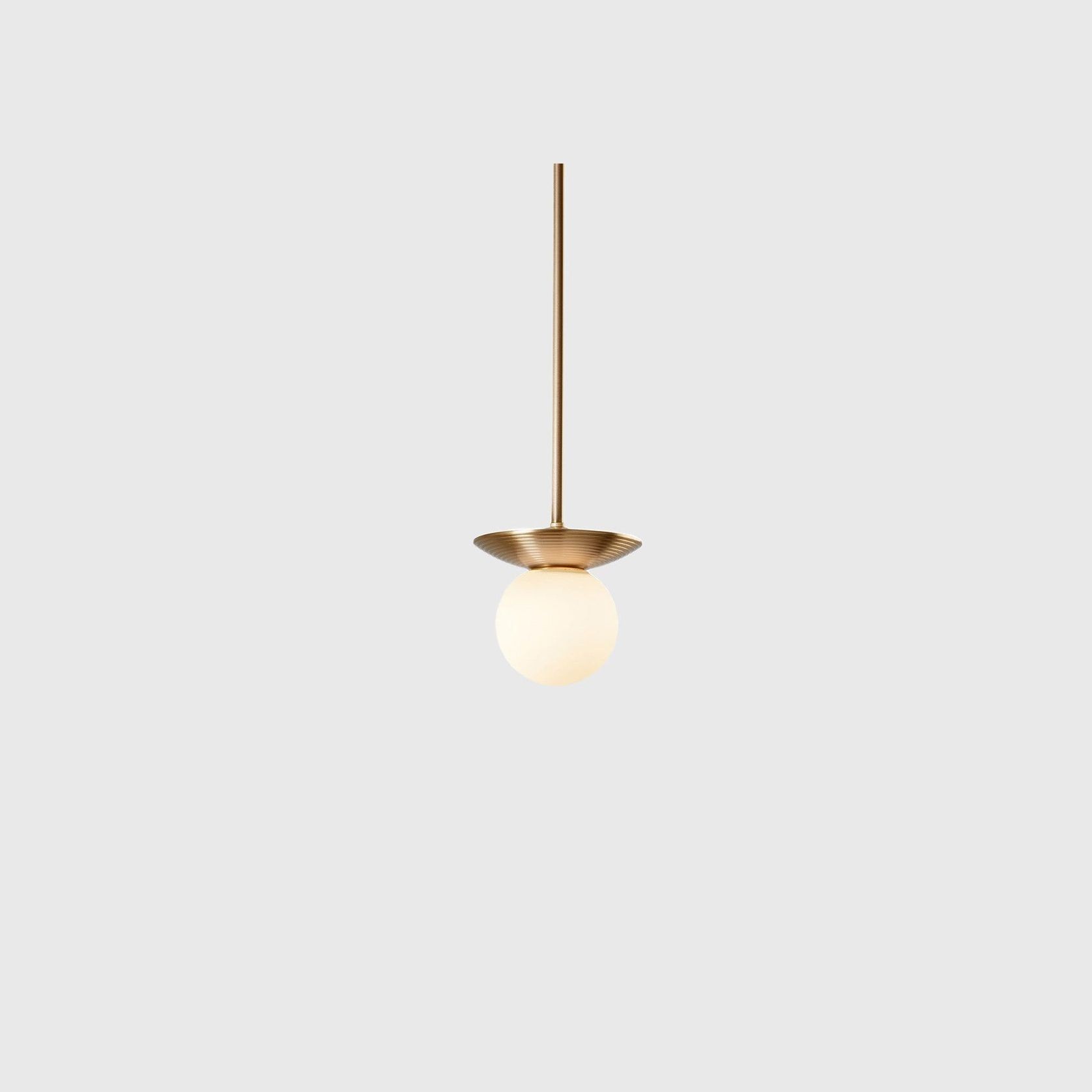 Orbit Brass Pendant Light gallery detail image