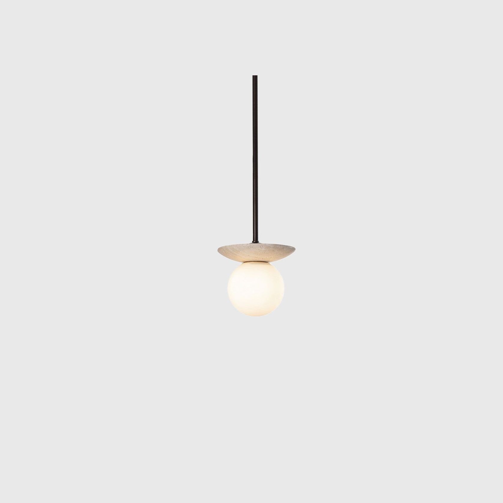 Orbit Stone Pendant Light gallery detail image