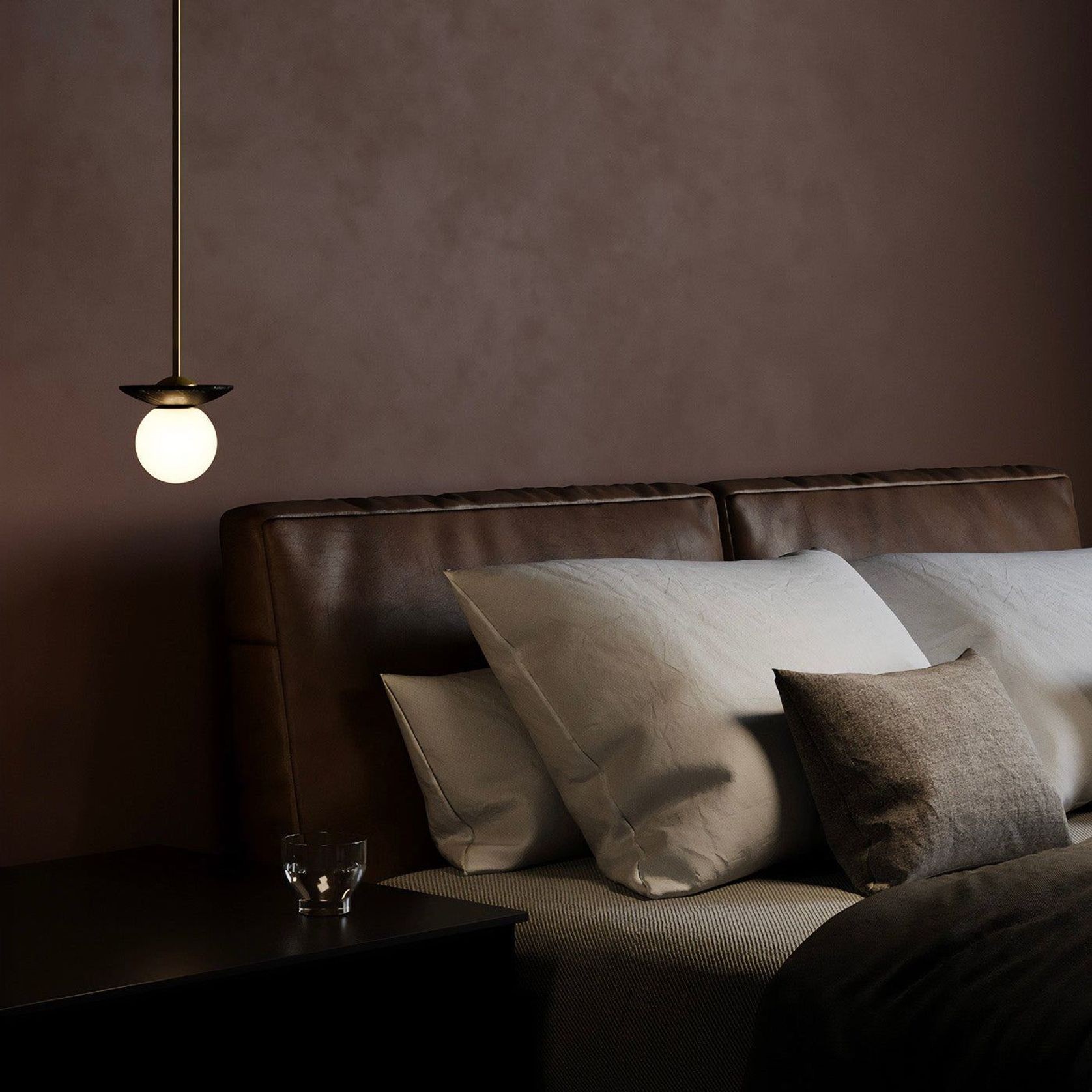 Orbit Brass Pendant Light gallery detail image