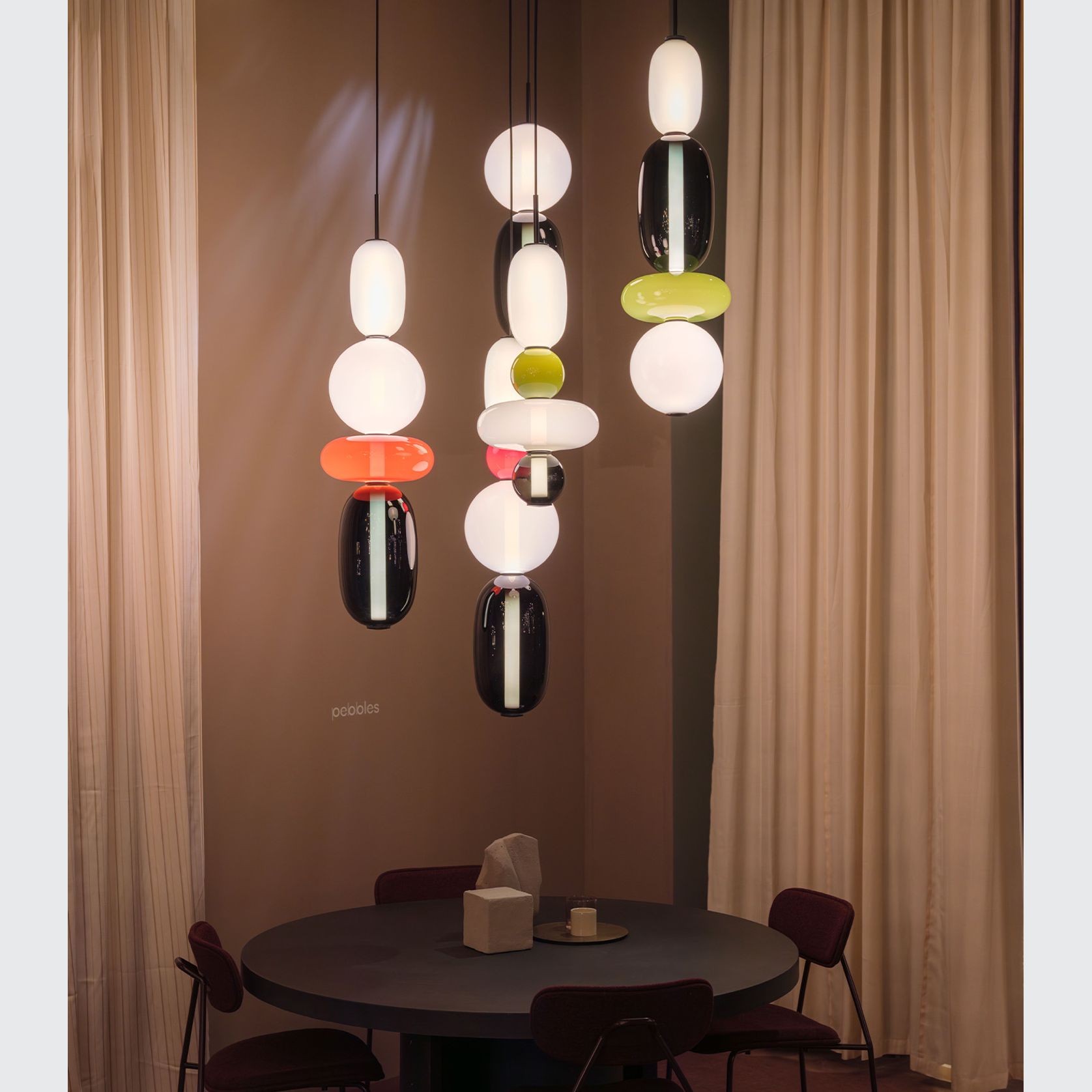 Pebbles Small Pendant Light gallery detail image