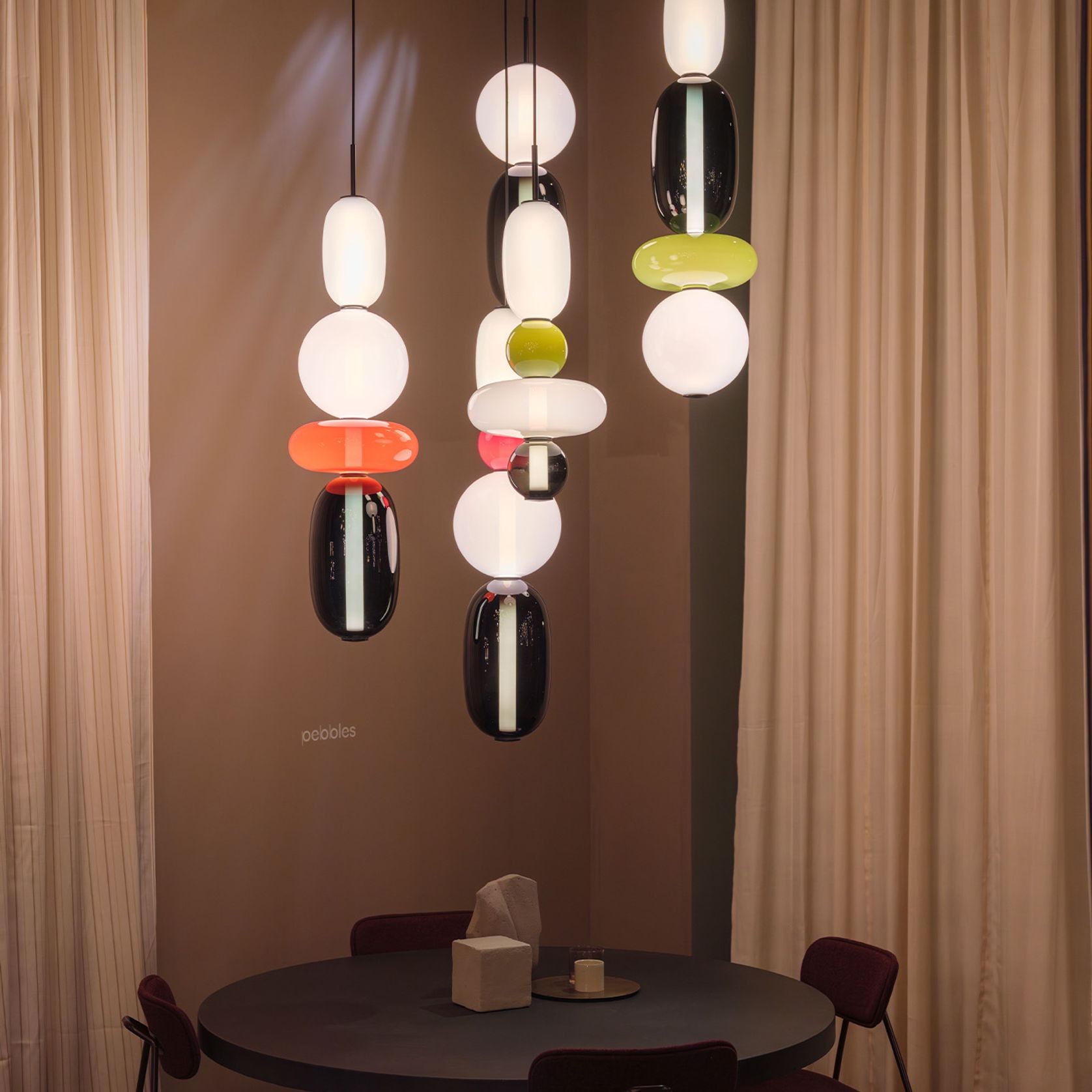 Pebbles Small Pendant Light gallery detail image