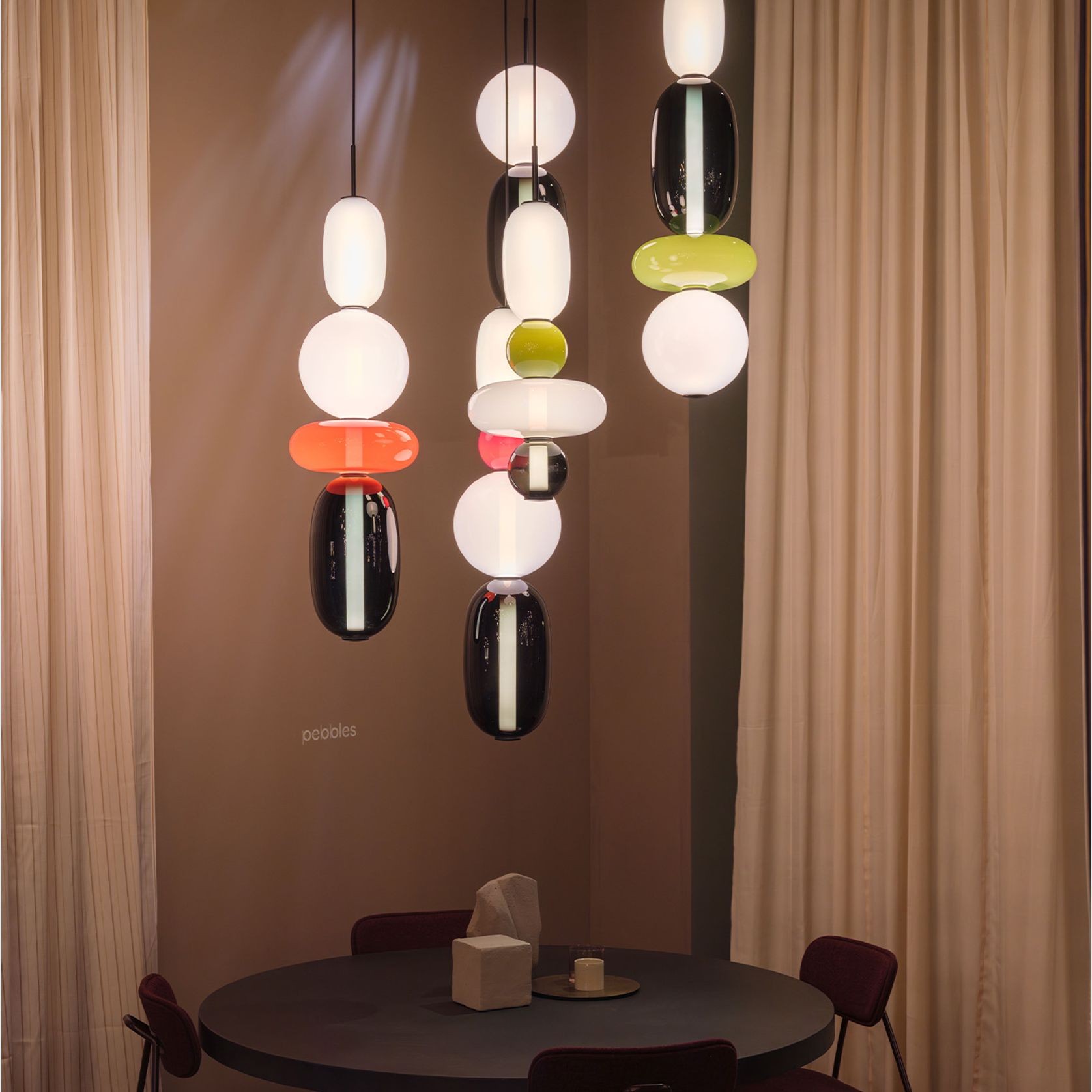 Pebbles Small Pendant Light gallery detail image