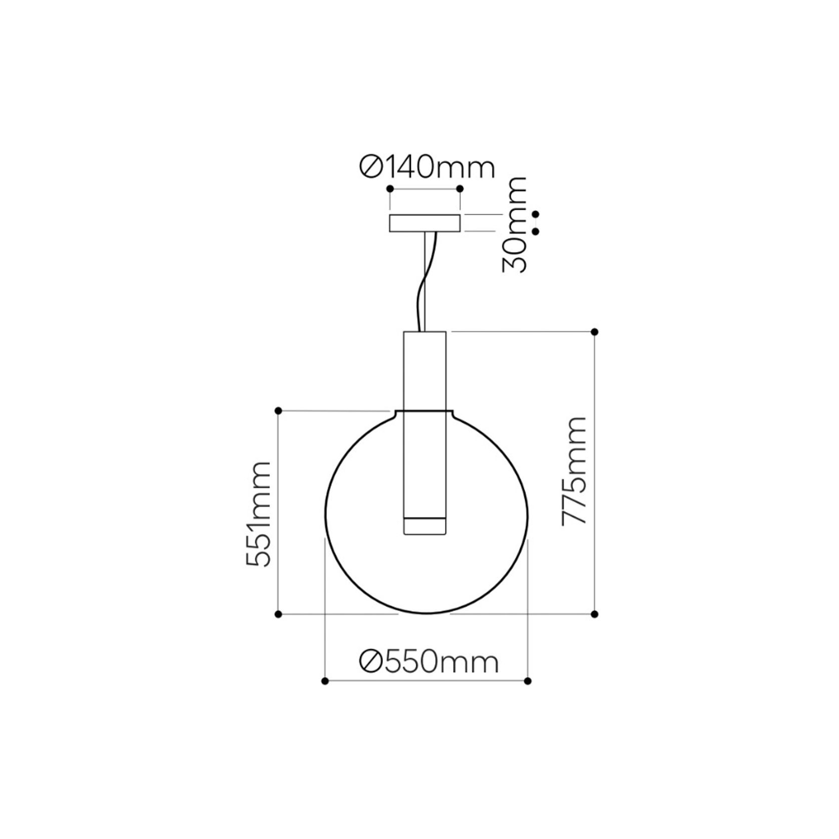 Phenomena Large Pendant Light gallery detail image