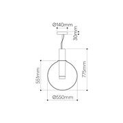 Phenomena Large Pendant Light gallery detail image