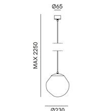 Stone Pendant Light gallery detail image