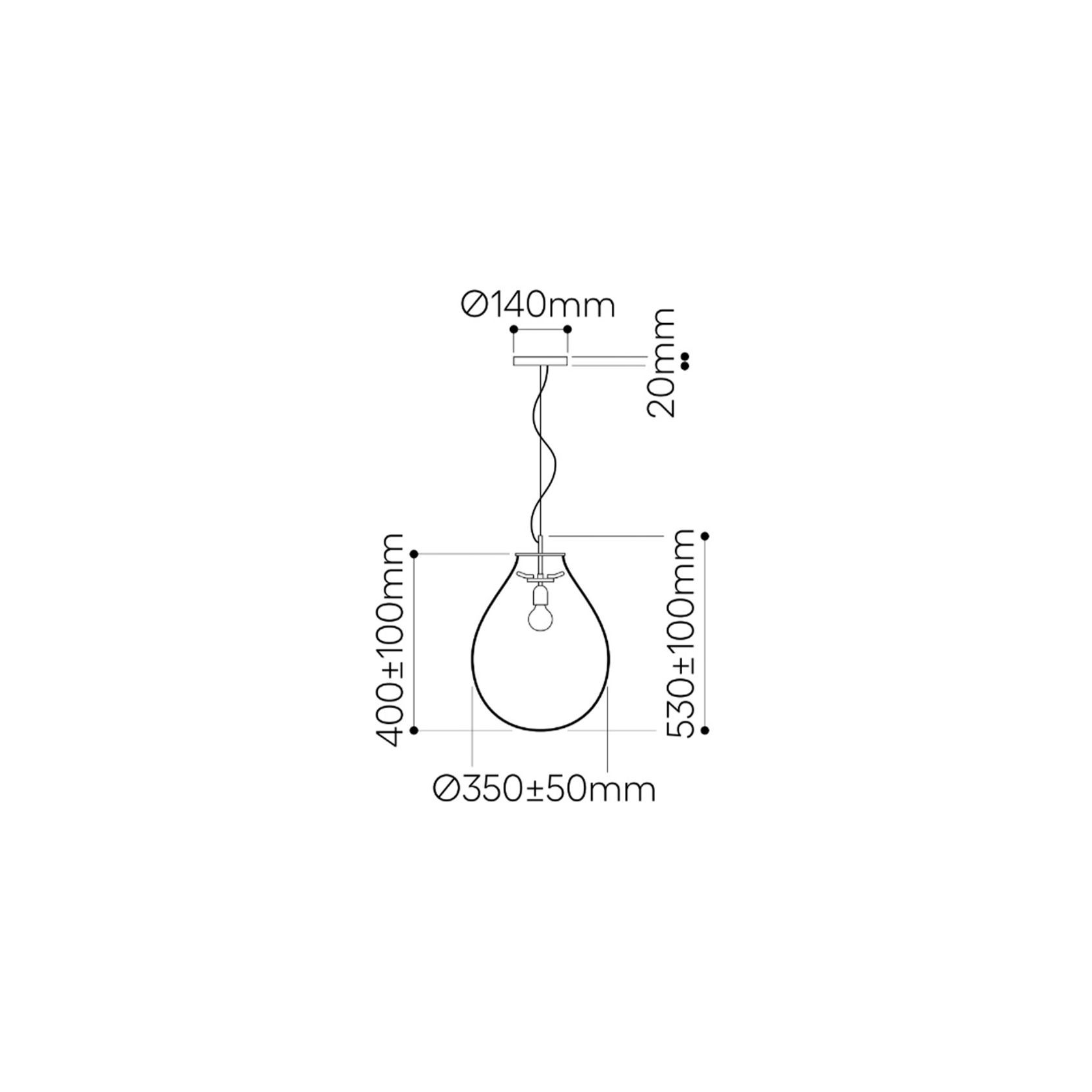 Tim Black Pendant Light gallery detail image