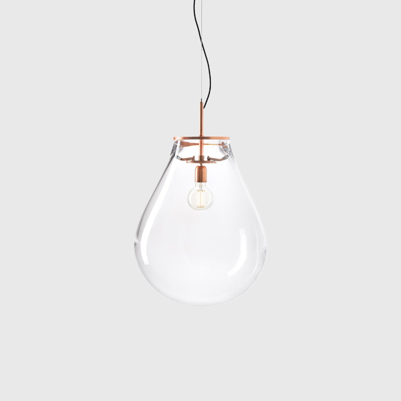 Tim Copper Pendant Light gallery detail image