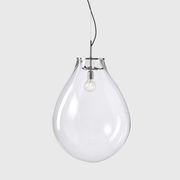 Tim Silver Pendant Light gallery detail image