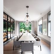 Tim Silver Pendant Light gallery detail image