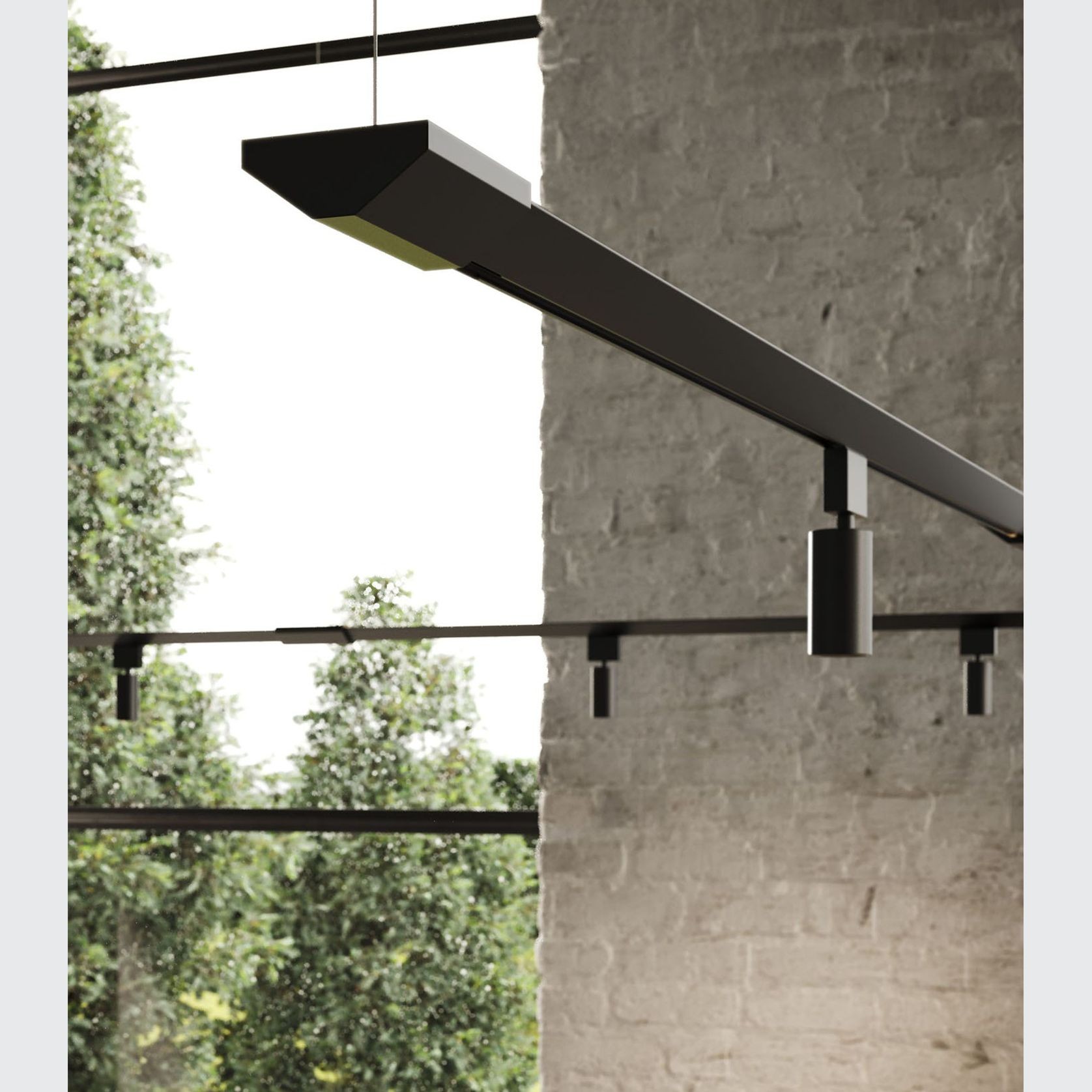 Turn It Linear Pendant Light gallery detail image