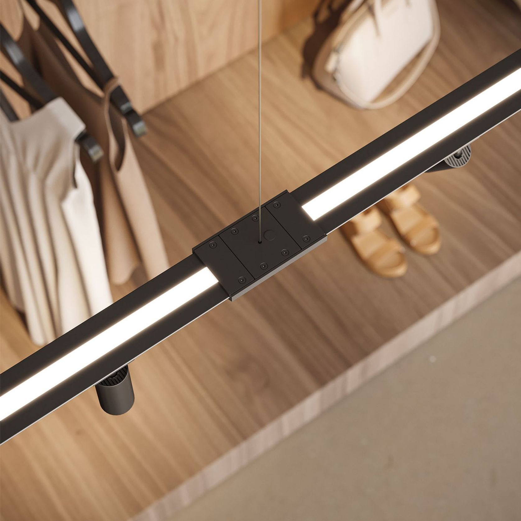Turn It Linear Pendant Light gallery detail image