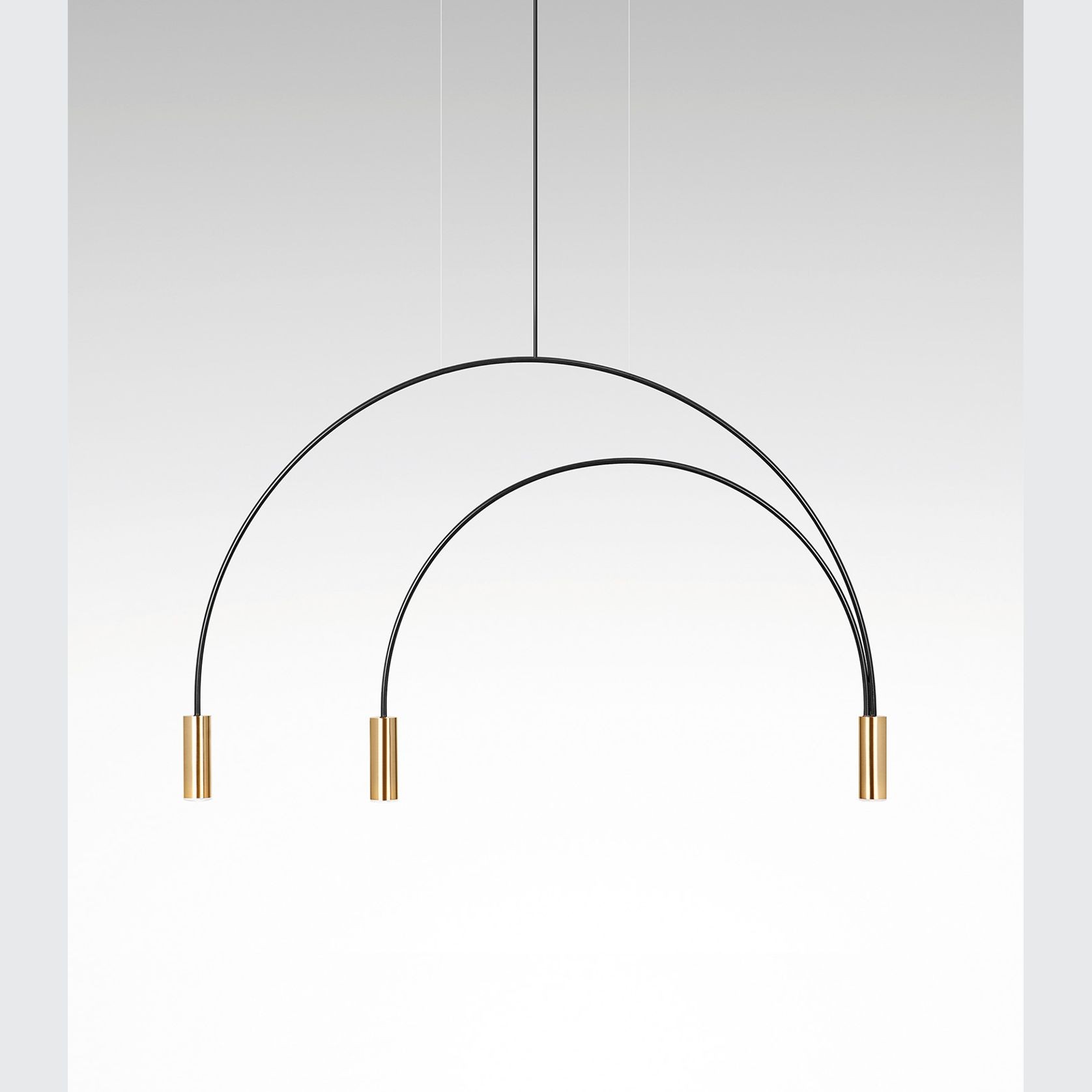 Volta 3lt Pendant Light gallery detail image
