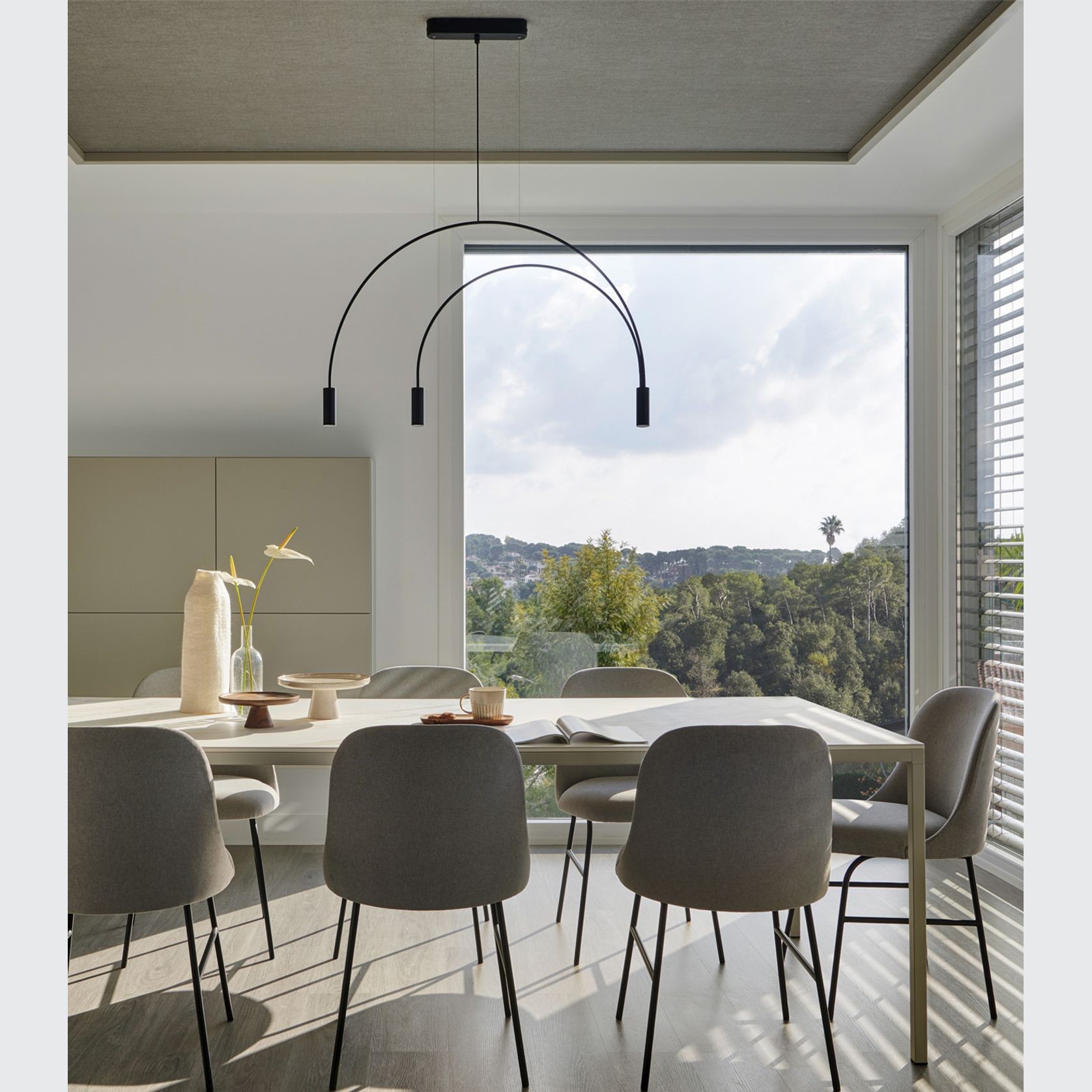 Volta 3lt Pendant Light gallery detail image