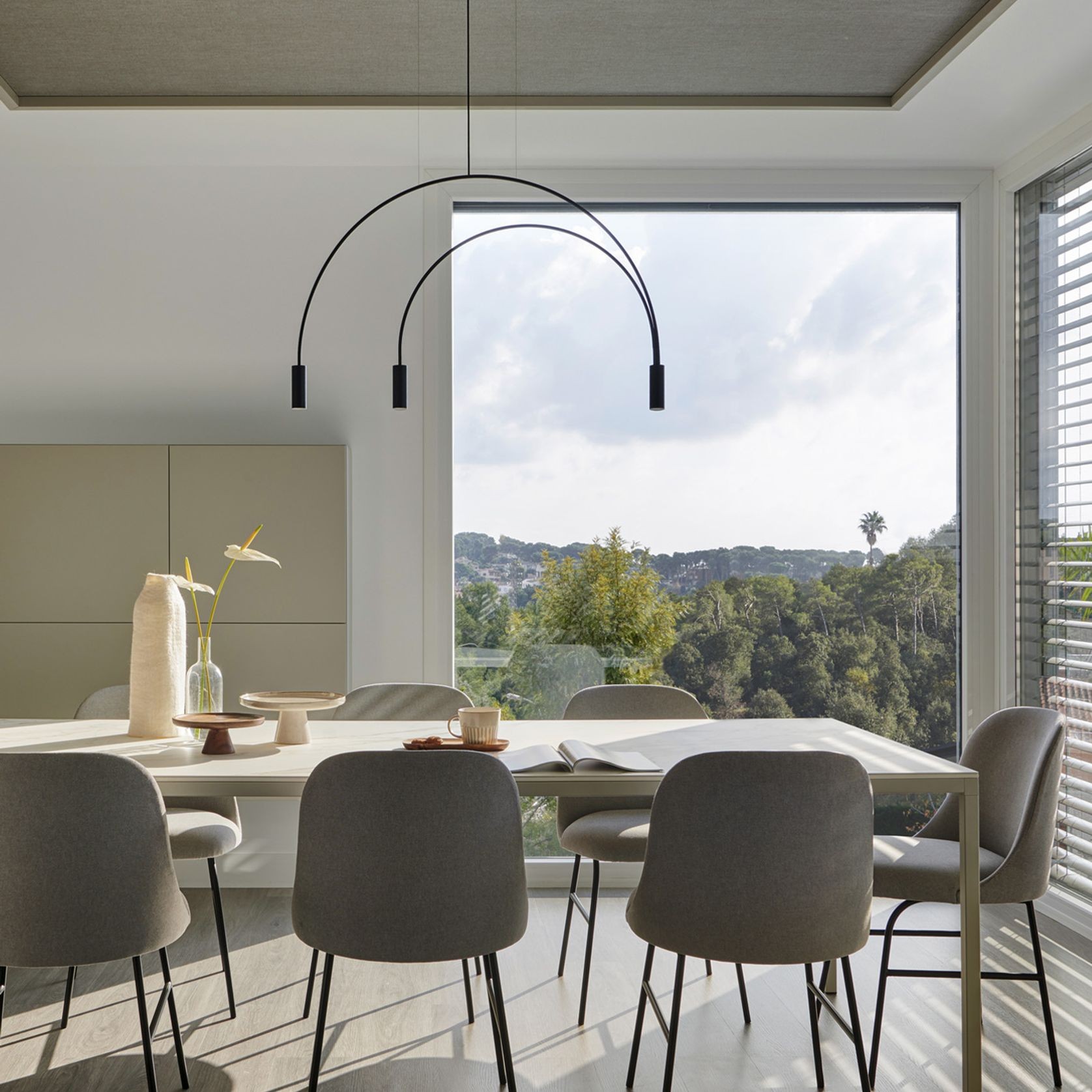 Volta 3lt Pendant Light gallery detail image