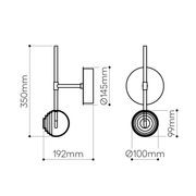 Dark & Bright Star Wall Light gallery detail image