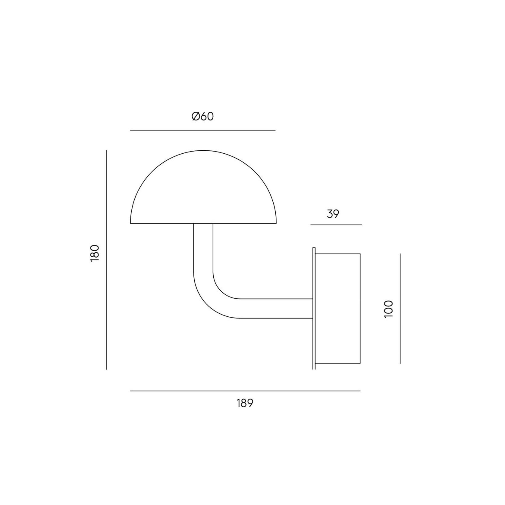 Dussa Wall Light gallery detail image