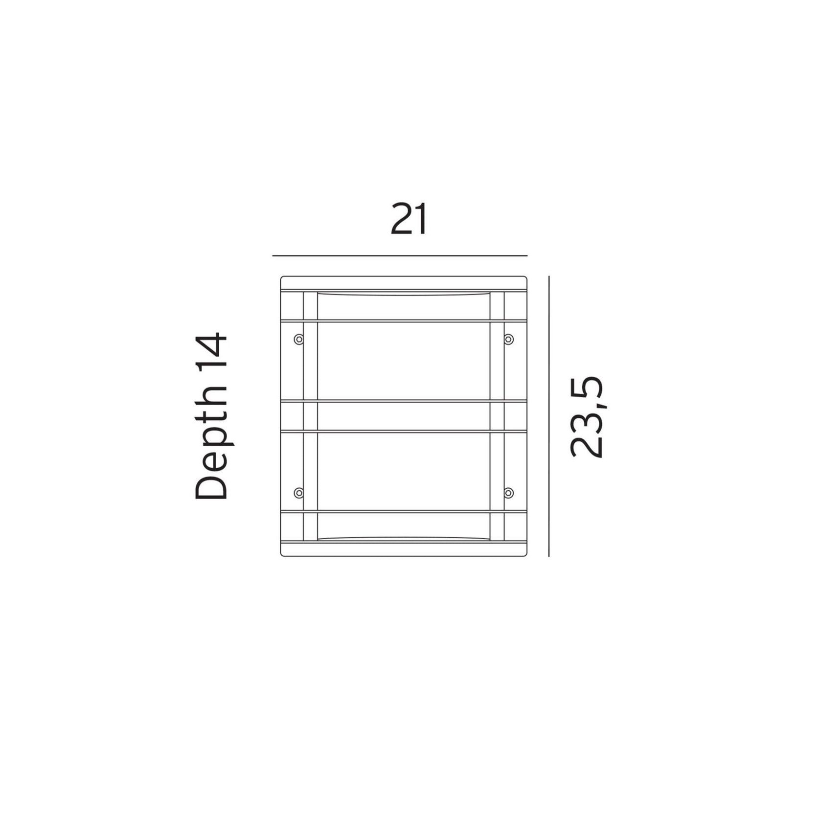 Stockholm Flush Wall Light gallery detail image