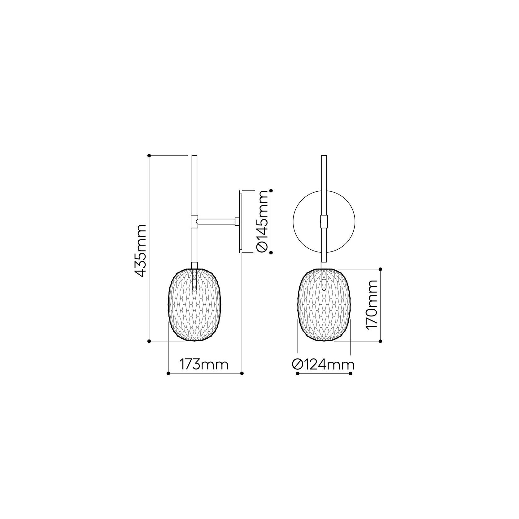 Metamorphosis Wall Light gallery detail image