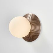 Orbit Brass Wall Light gallery detail image