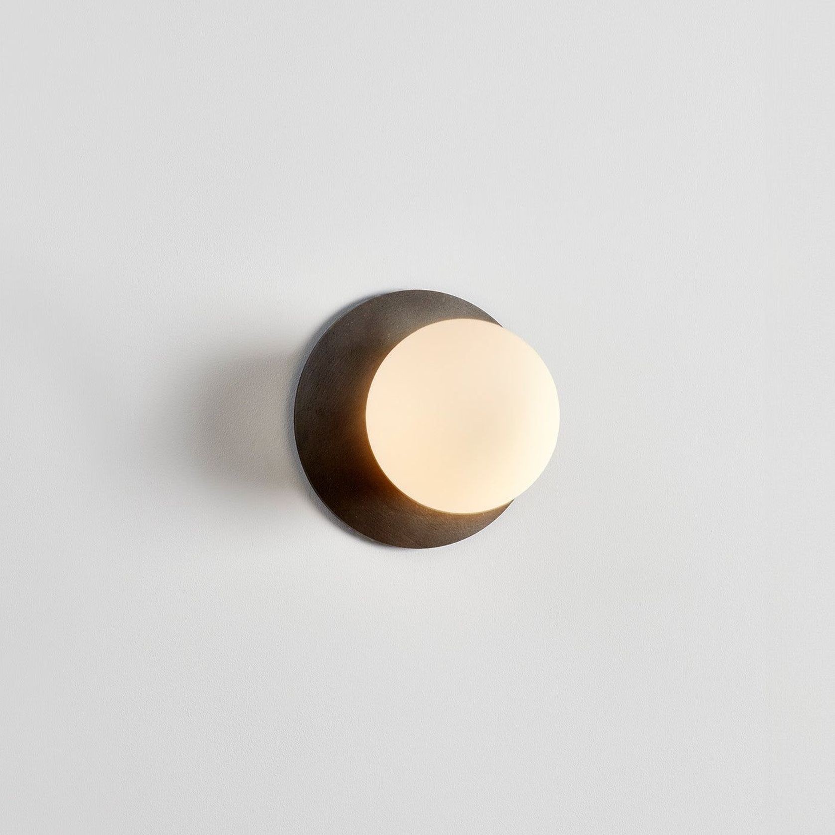 Orbit Brass Wall Light gallery detail image