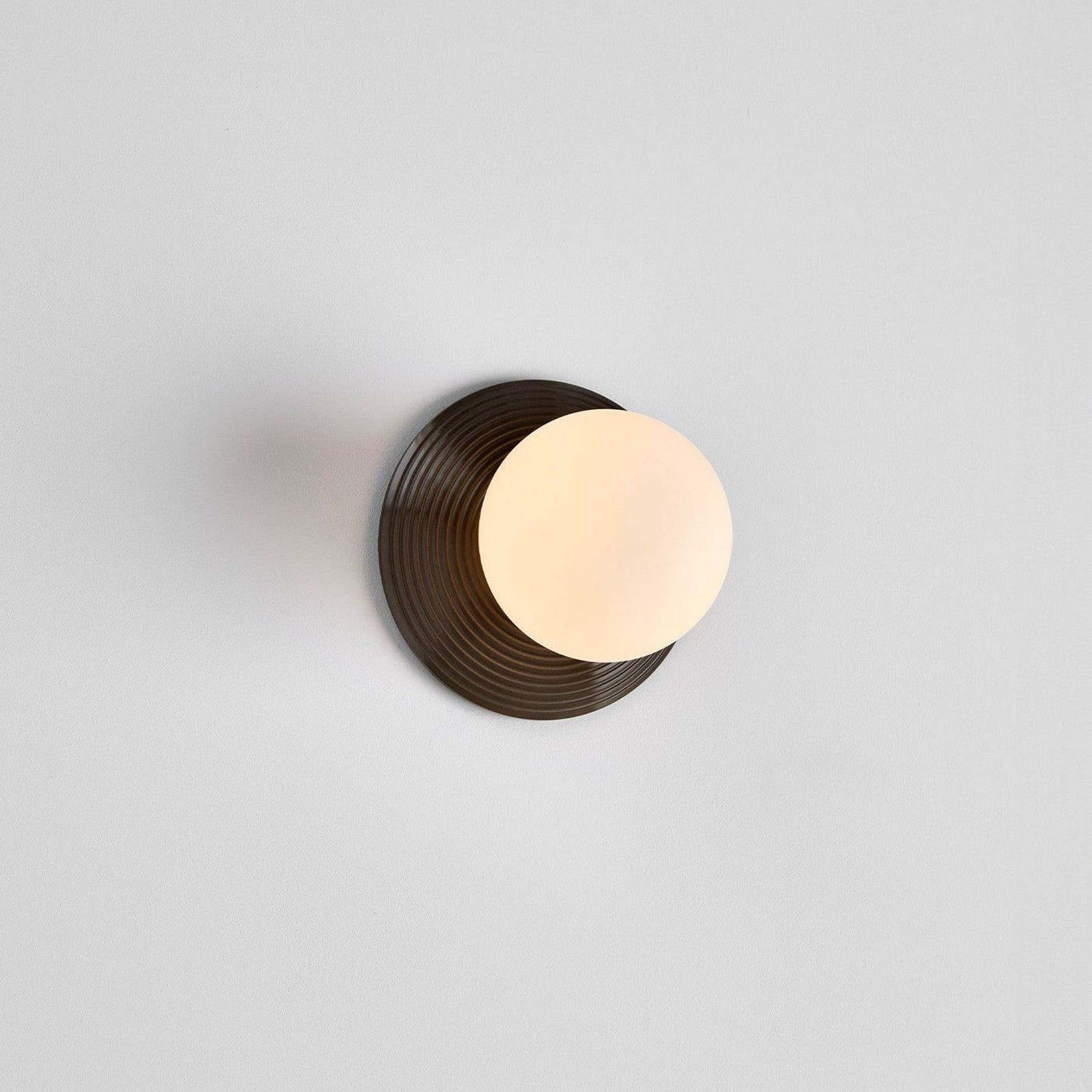 Orbit Brass Wall Light gallery detail image