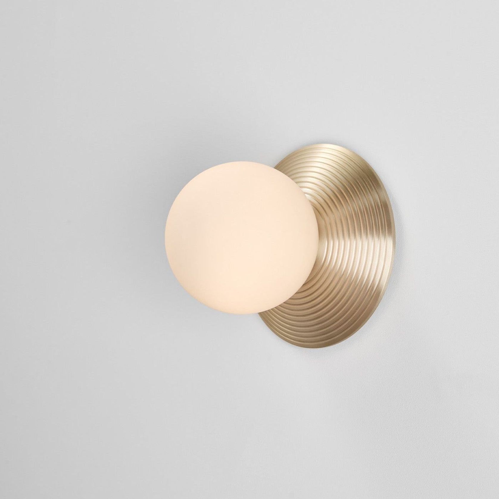 Orbit Brass Wall Light gallery detail image