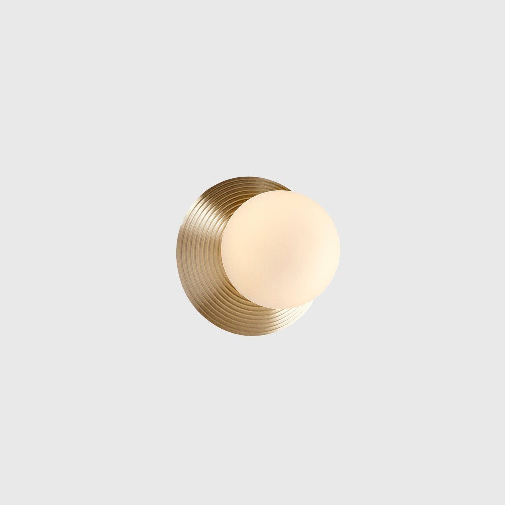 Orbit Brass Wall Light gallery detail image