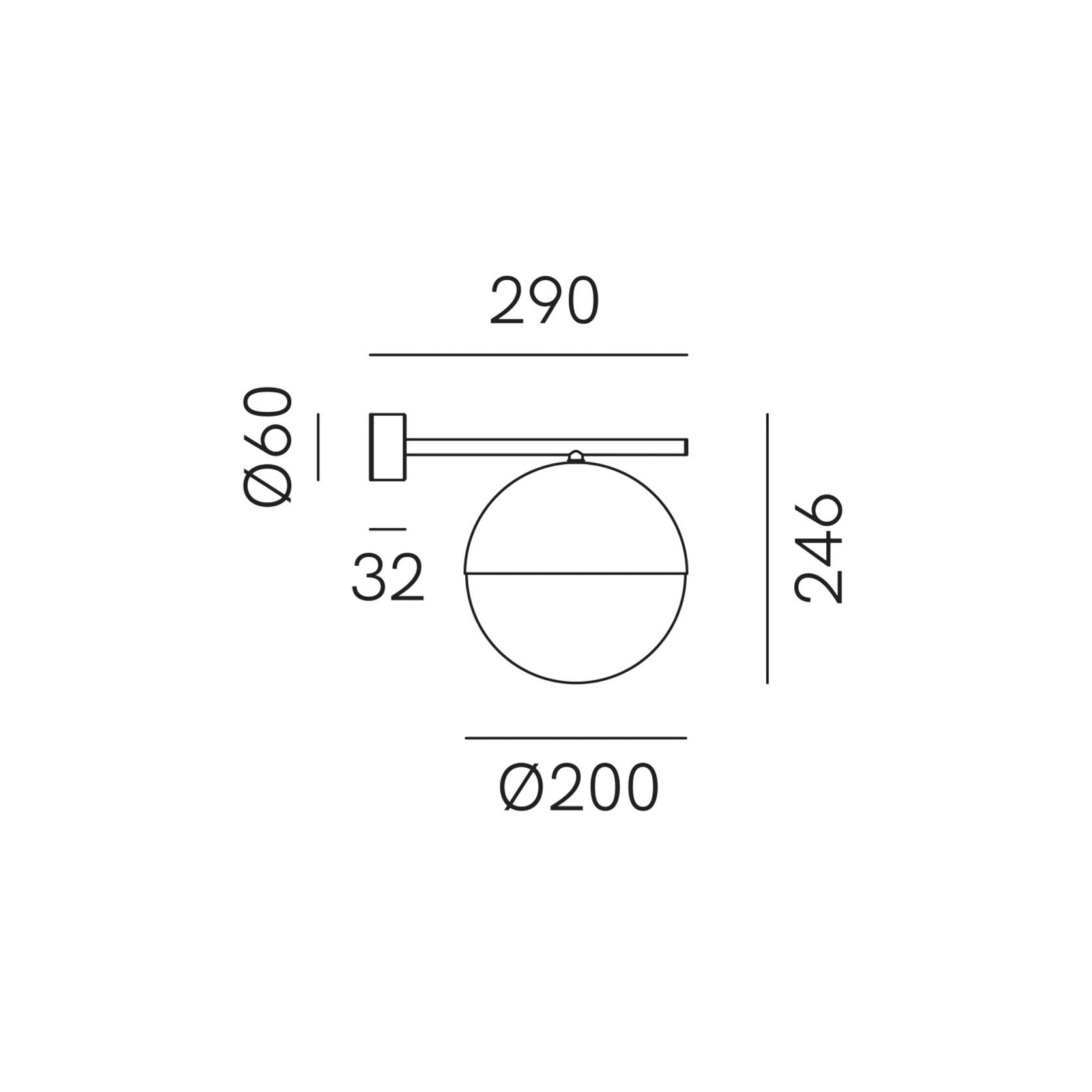 Sfera Wall Light gallery detail image