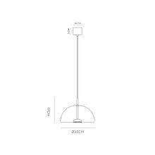 Dome Air Pendant Light gallery detail image