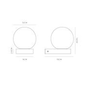 Orb Ledge Wall Light gallery detail image