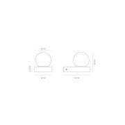 Orb Ledge Wall Light gallery detail image