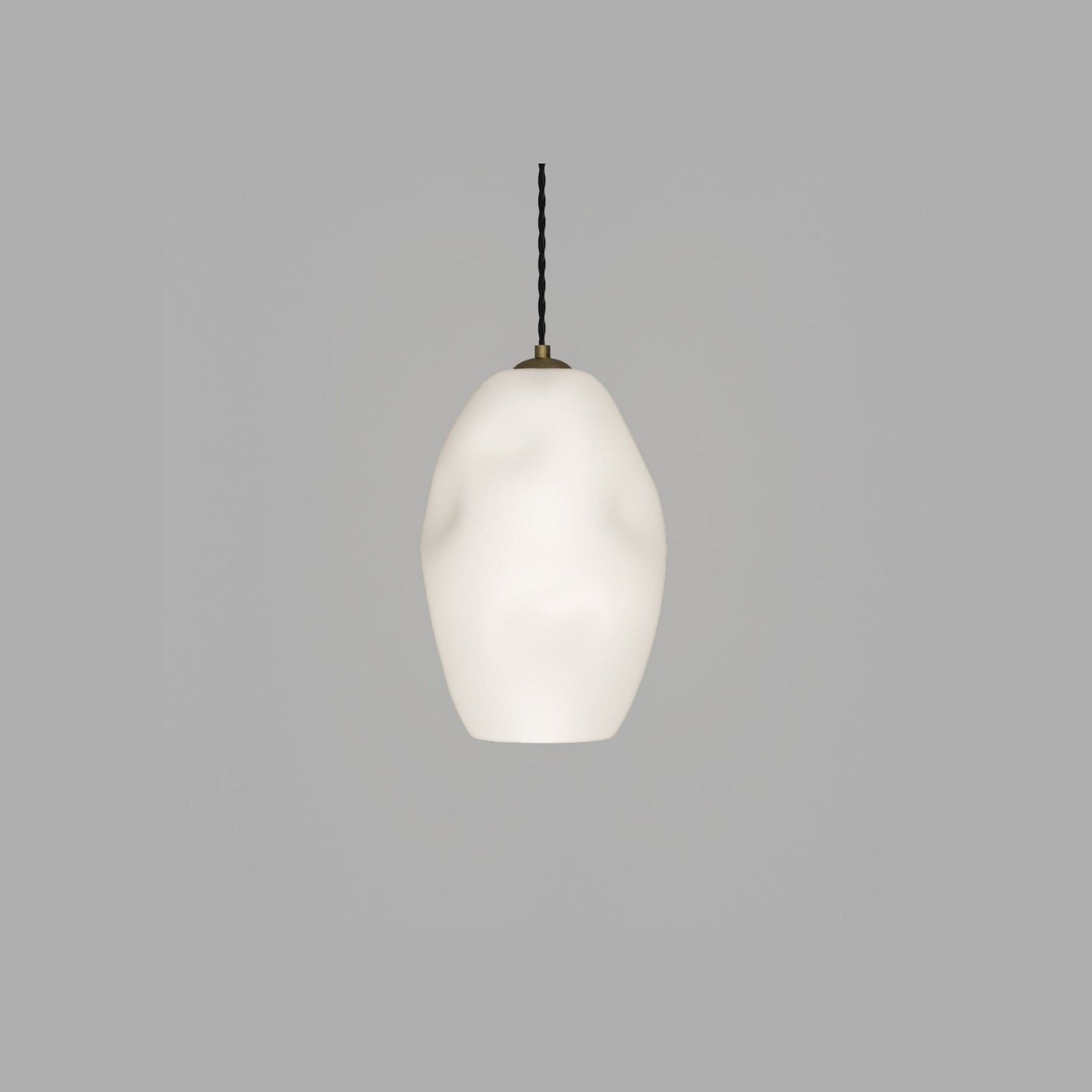 Organic White Pendant Light gallery detail image