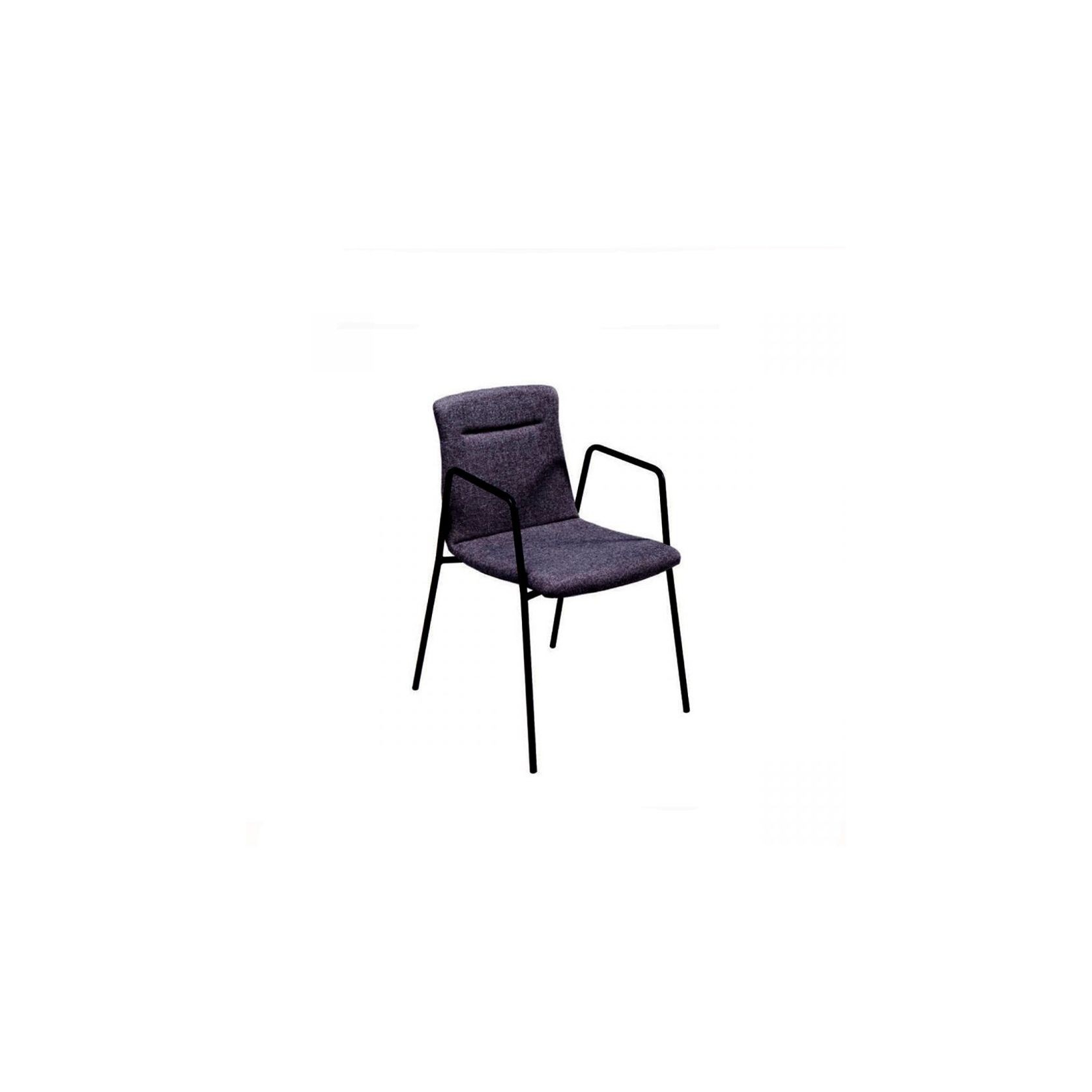 Tower armchair Black Base, GM-60004 Fabric gallery detail image