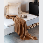 Baya Frankton Linen Cushion - Sand gallery detail image