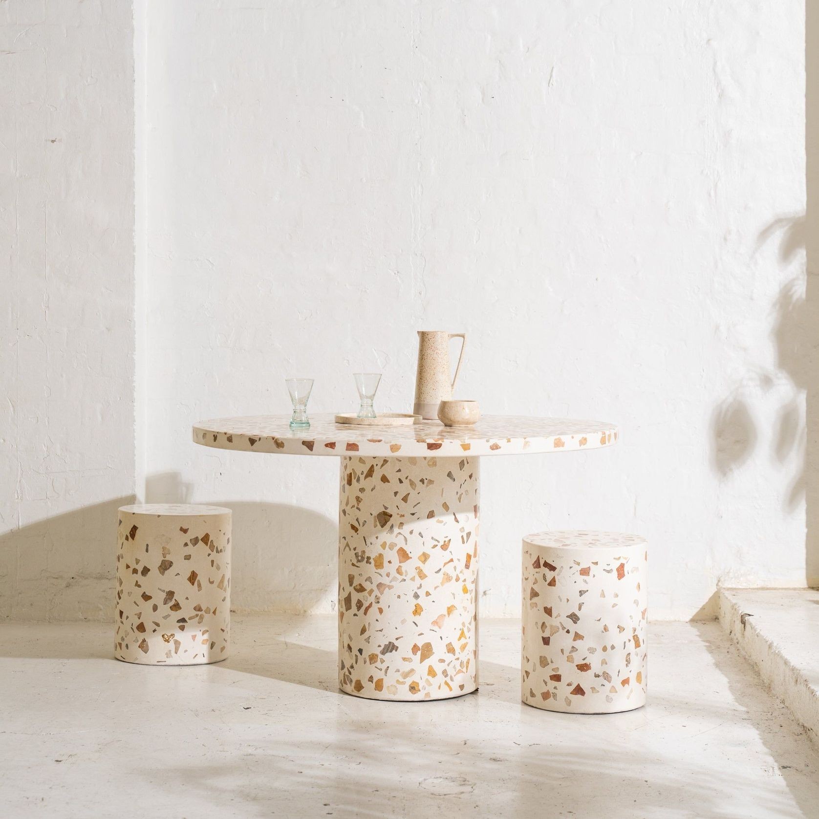 Illia Terrazzo Dining Table gallery detail image