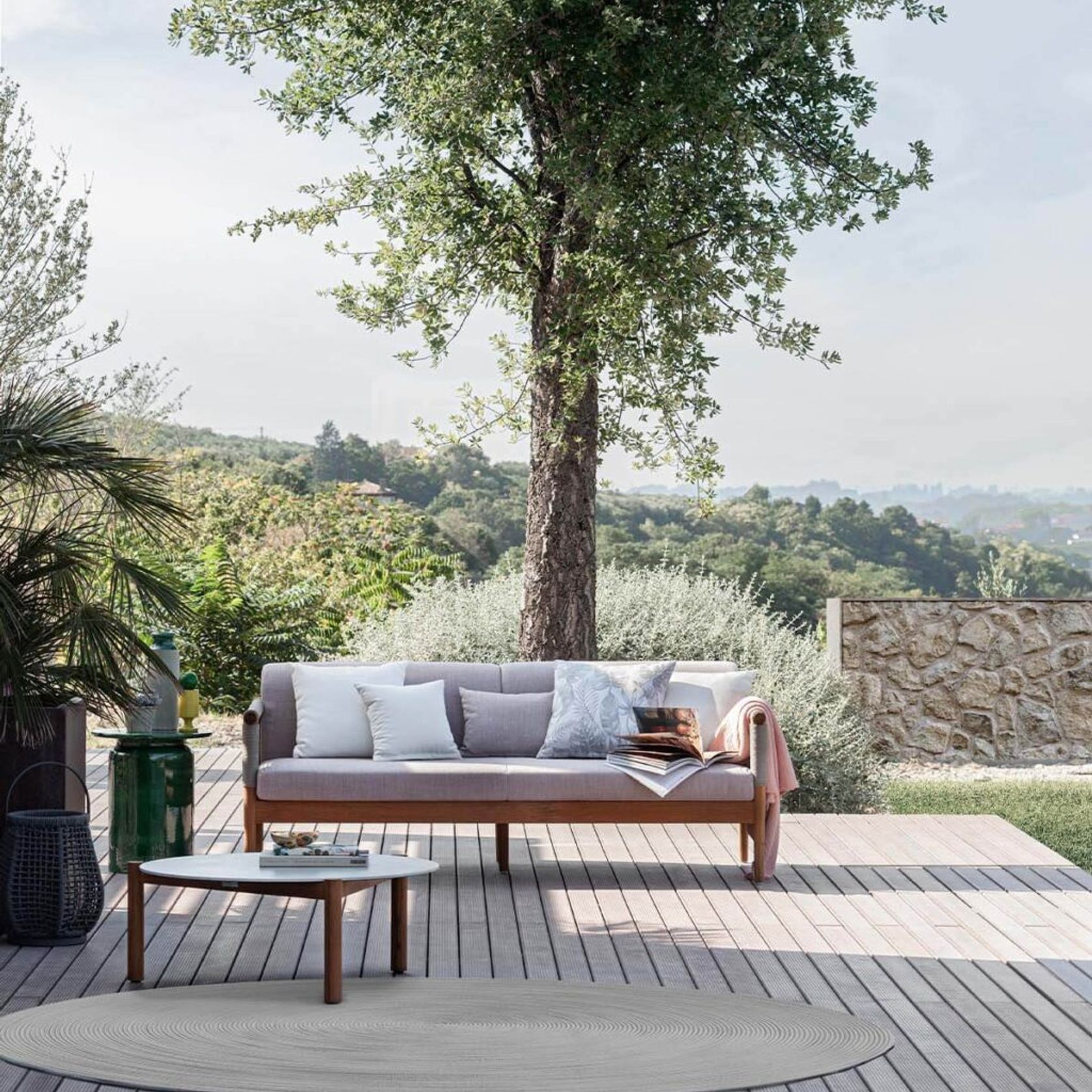 Lodge Outdoor Sofa by Atmosphera gallery detail image