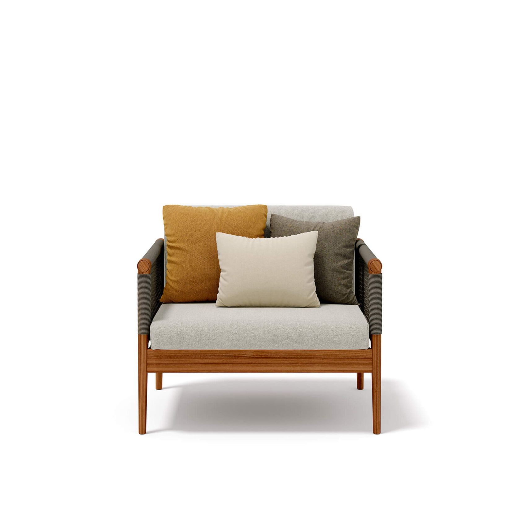 Lodge Outdoor Armchair by Atmosphera gallery detail image