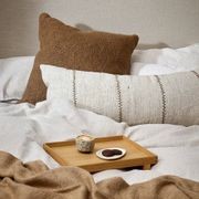 Baya Kalahari Cushion - Ecru | Long Lumbar Shape gallery detail image