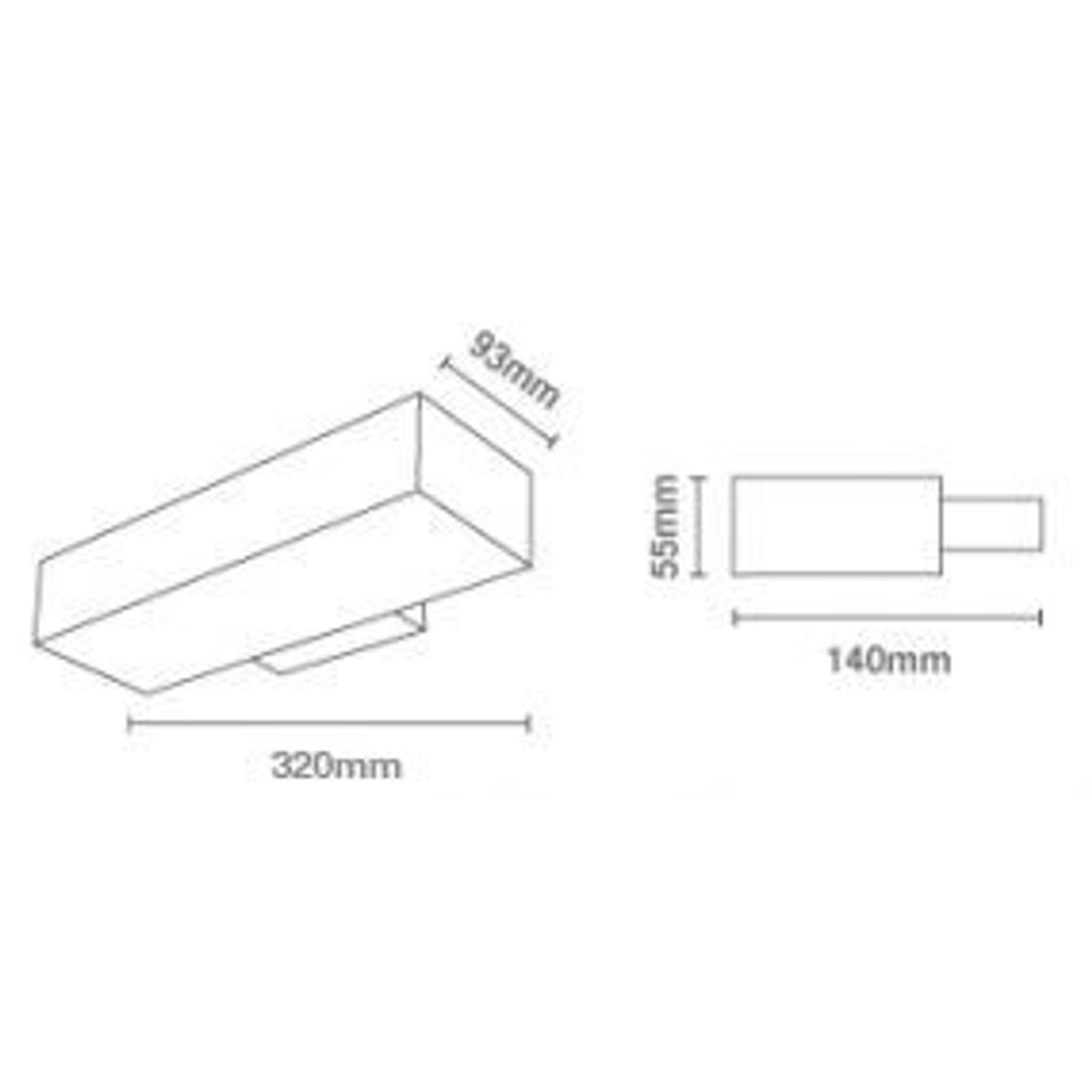 Beama Down GU10 Wall Light gallery detail image