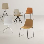 Maarten Plastic Chair - Four Metal Legs gallery detail image
