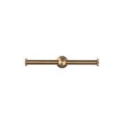 Maddox Dual Toilet Roll Holder Brass gallery detail image