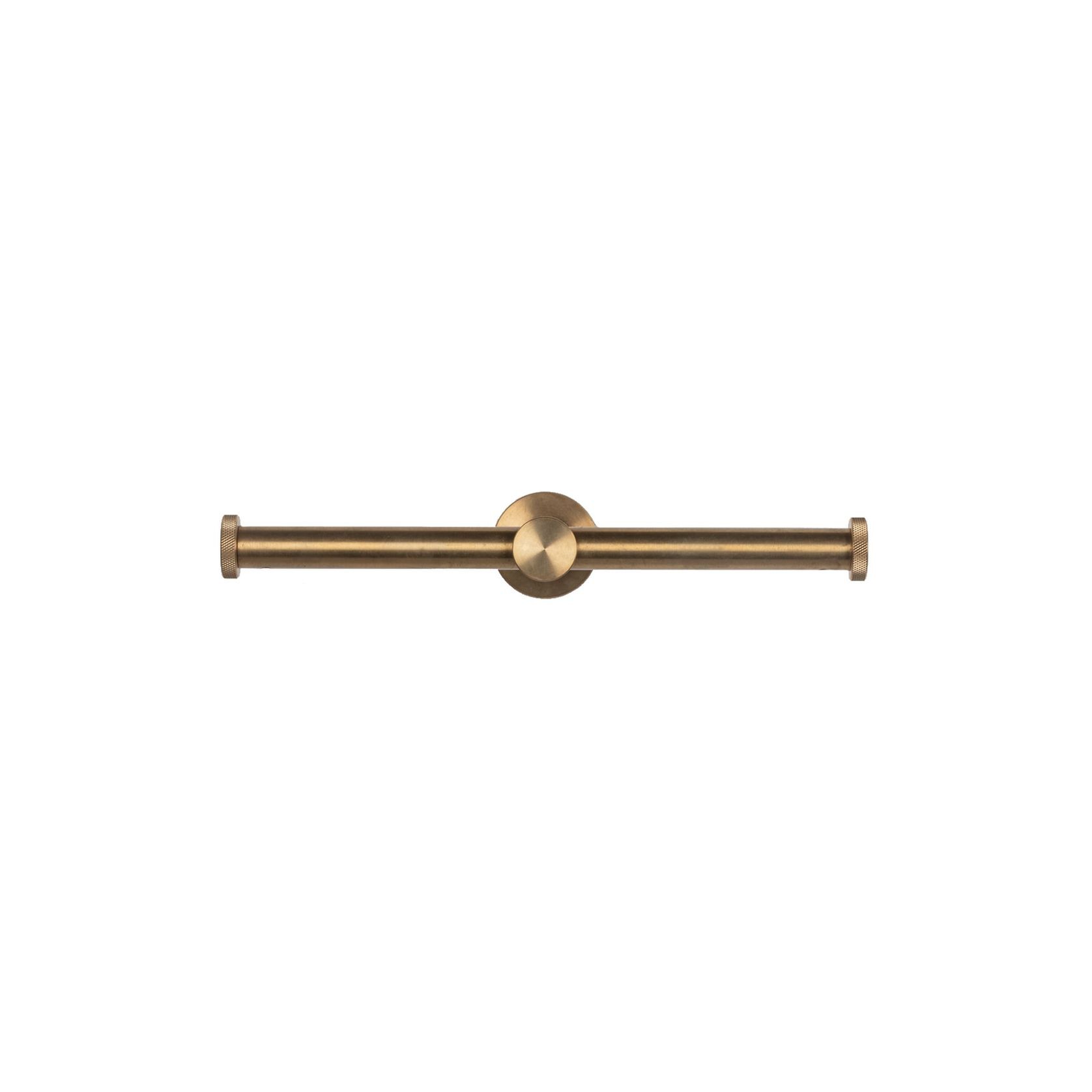 Maddox Dual Wall Hook Brass gallery detail image