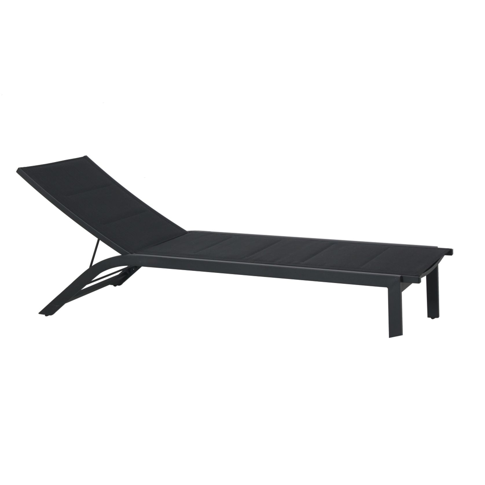 Malibu Sun Lounger | Black gallery detail image