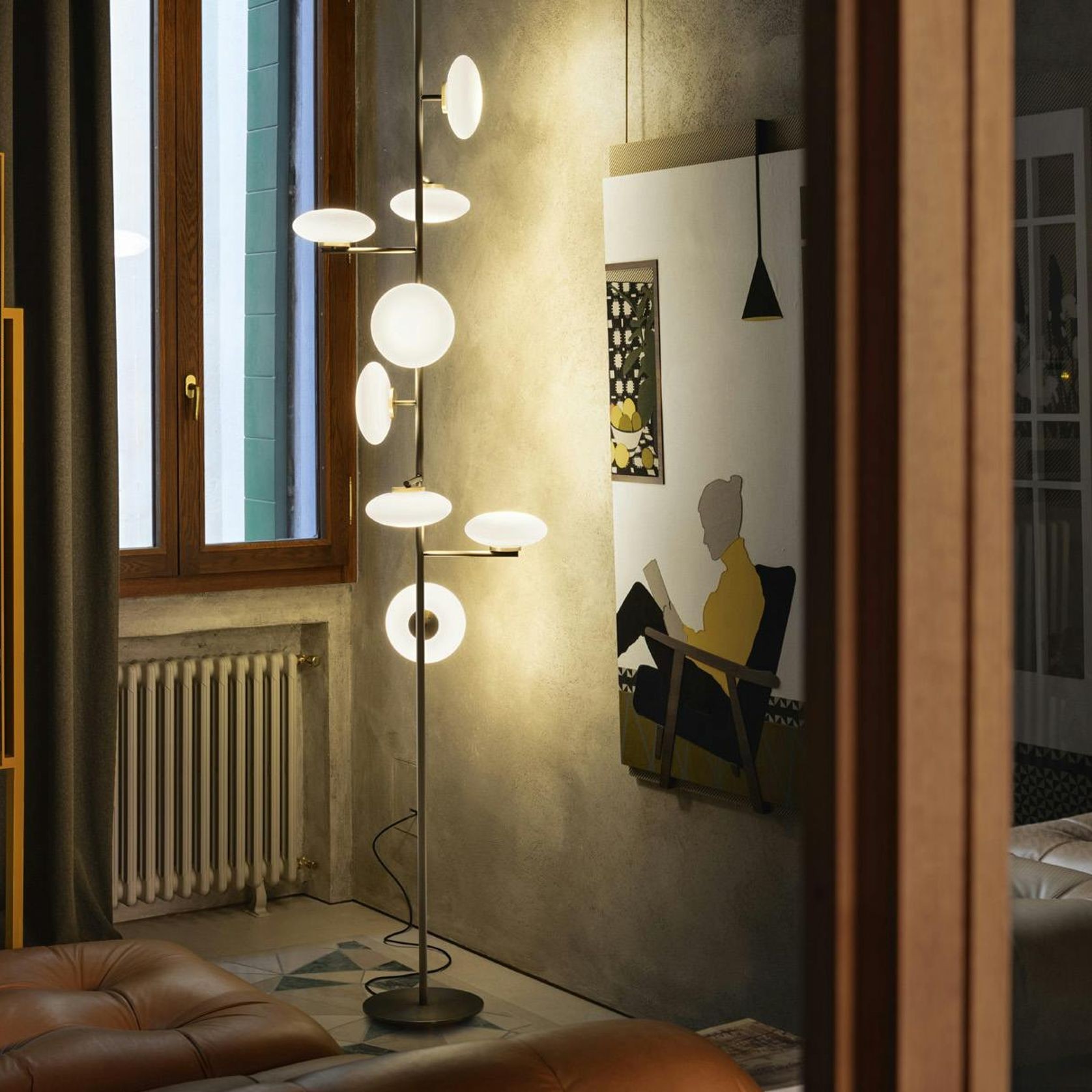 Mami Floor To Ceiling Lamp gallery detail image