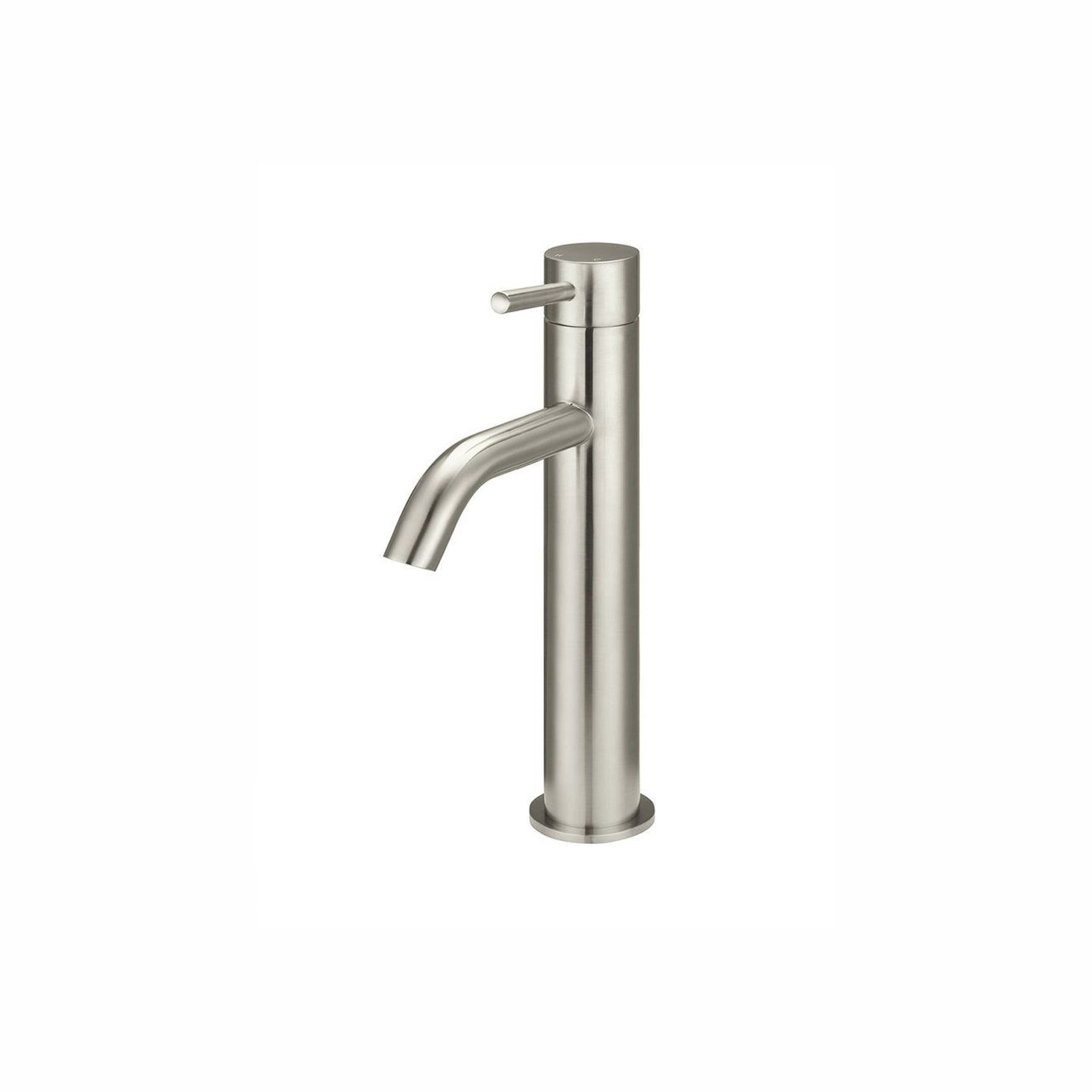 Meir Piccola Tall Basin Mixer Tap with 130mm Spout - Lustre Bronze gallery detail image