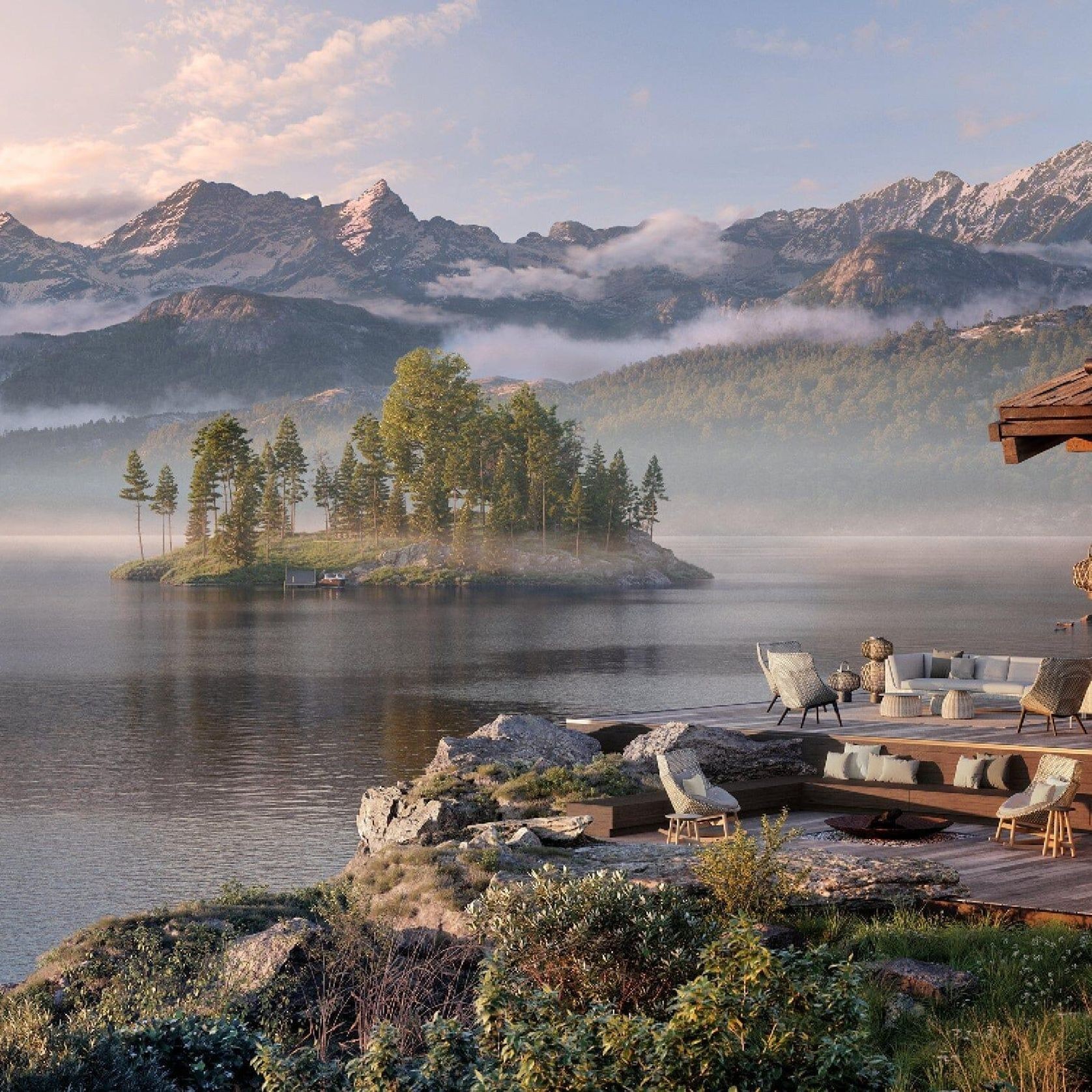 MBRACE ALU Wing Chair gallery detail image