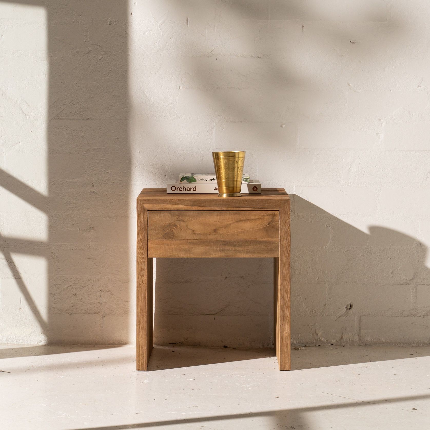 Mehdi Bedside Table with Drawer gallery detail image