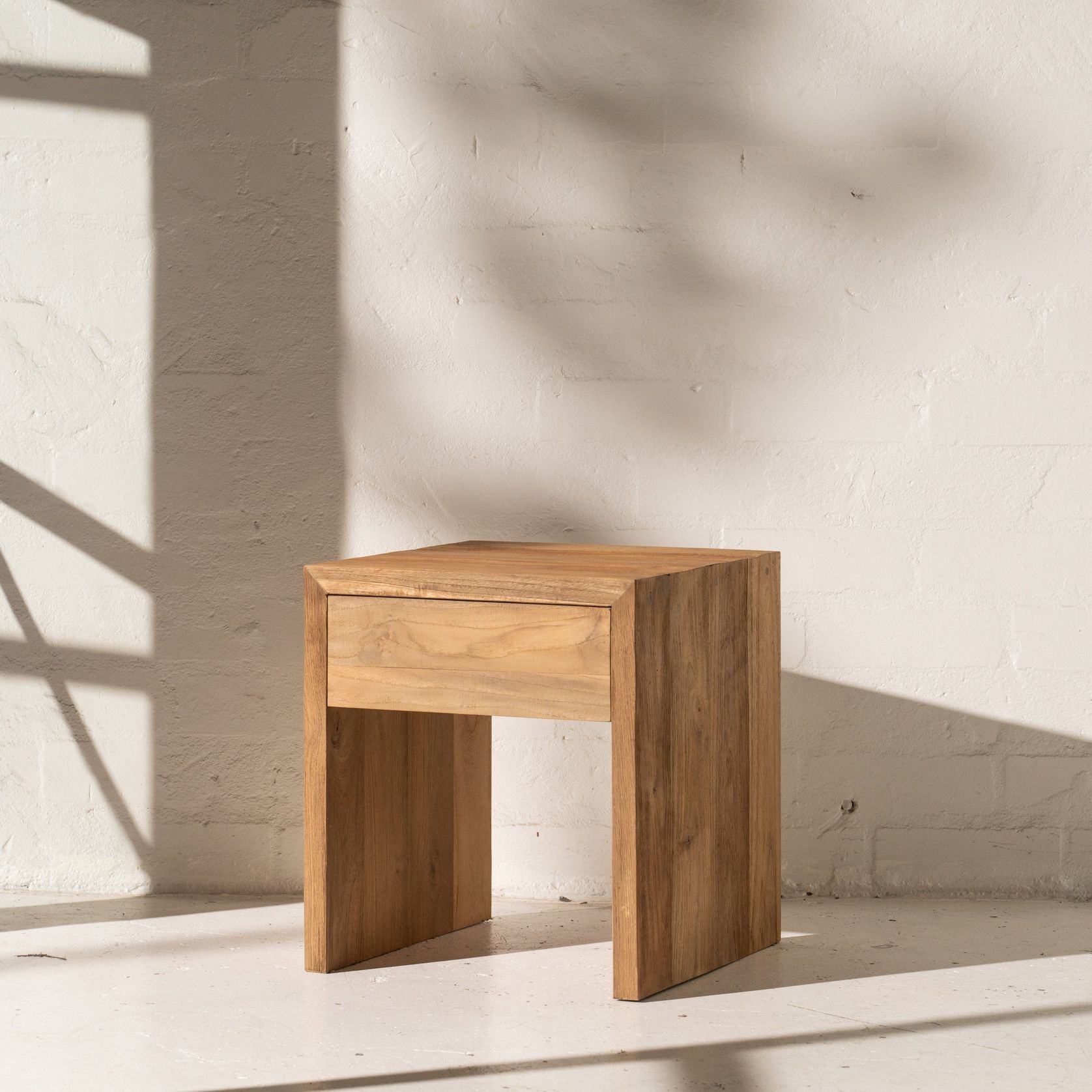 Mehdi Bedside Table with Drawer gallery detail image