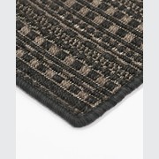 Baya Mendoza Outdoor Rug - Charcoal gallery detail image