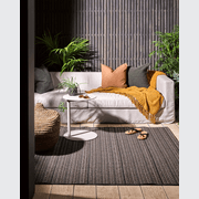 Baya Mendoza Outdoor Rug - Charcoal gallery detail image